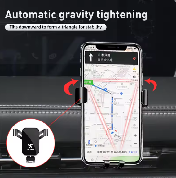New Gravity Car Holder For Phone In Car Air Vent Mount Clip Cell Holder No Magnetic Mobile Phone Stand