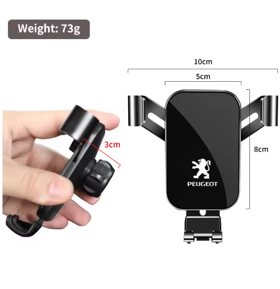 New Gravity Car Holder For Phone In Car Air Vent Mount Clip Cell Holder No Magnetic Mobile Phone Stand