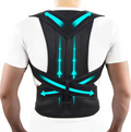 Oveno: Back Brace, Unisex, Shoulder Brace, Adjustable Full Back Support, Suitable for Upper and Lower Back.